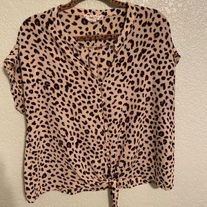 Cheetah Print Top